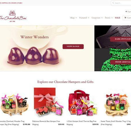 The Chocolate Box has a new website.