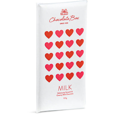 Heart Milk Chocolate Block