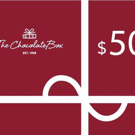 The Chocolate Box's Gift Vouchers are here!