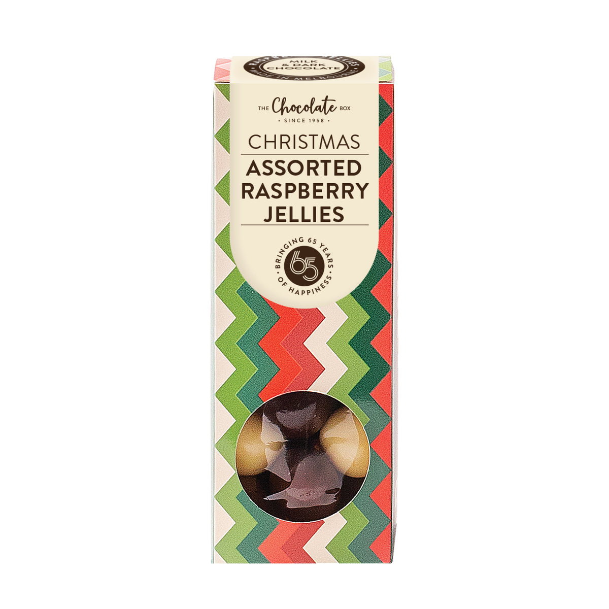 Chocolate Raspberries, Assorted Chocolate Raspberry Jellies 400g