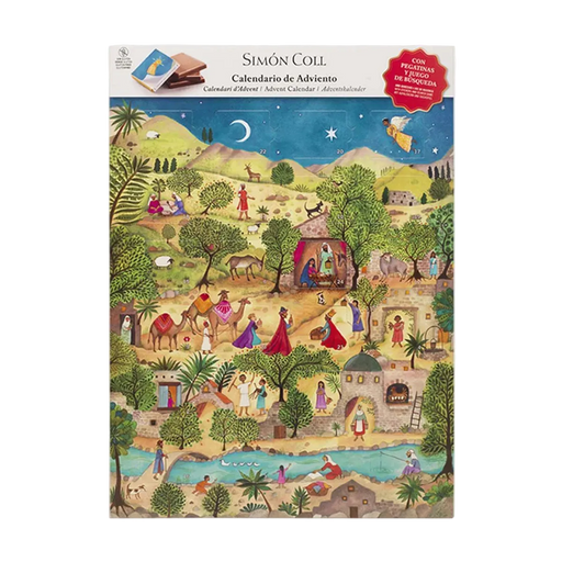 Nativity Advent Calendar 120g