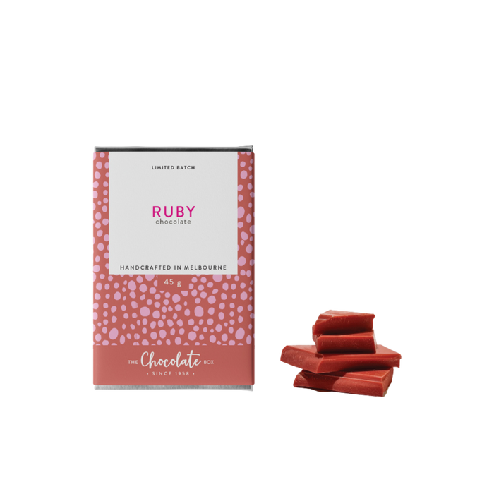 Ruby Chocolate Block, 45g *Small Batch*