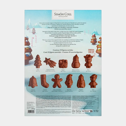 3D Figures Advent Calendar Milk 216g