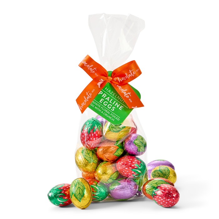 Crispy Hazelnut Praline Floral Eggs 200g