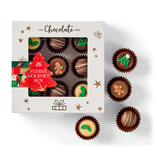 Festive Gourmet Christmas Gift Box 110g (9pce)