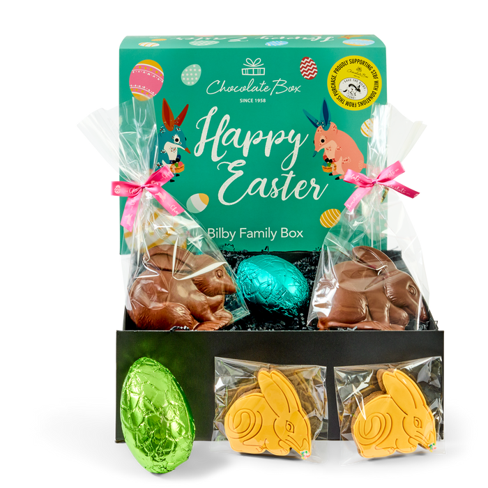 Bilby Easter Family Box - $5 from the purchase of this Easter Bilby Box is donated to Save the Bilby Fund