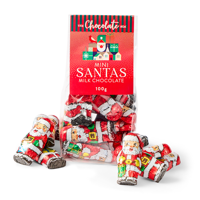 Mini Milk Santa Bag 100g