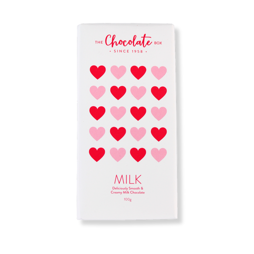 Heart Milk Chocolate Block