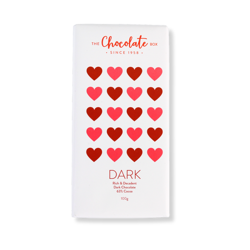 Heart Dark Chocolate Block