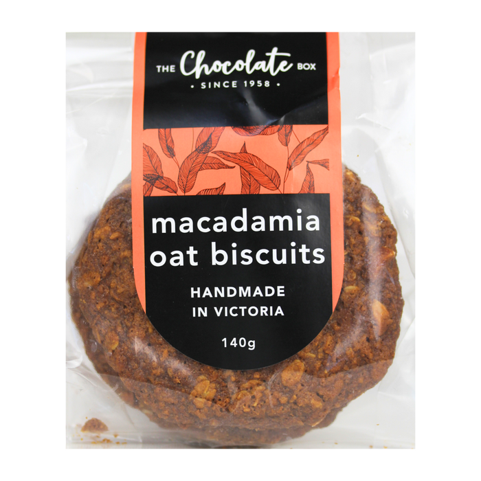 Macadamia Oat Biscuits 140g