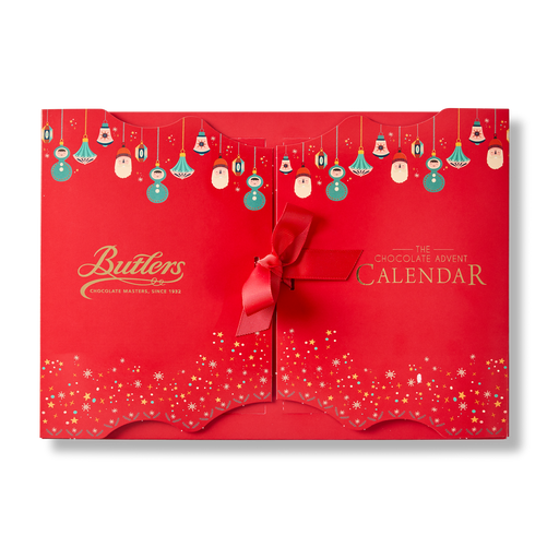 Milk, Dark and White Chocolate Advent Calendar 350g