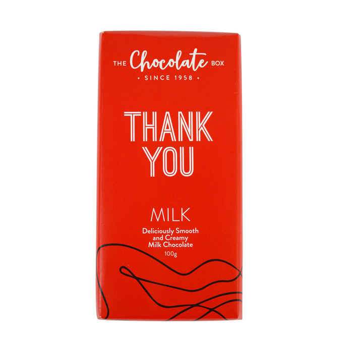 Thank You Milk Chocolate Block