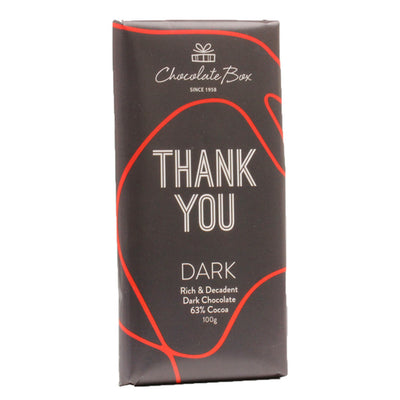Thank You Dark Chocolate Block