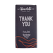 Thank You Dark Chocolate Block