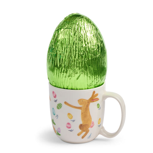 Ceramic Bunny Cup with Milk Chocolate Egg 130g