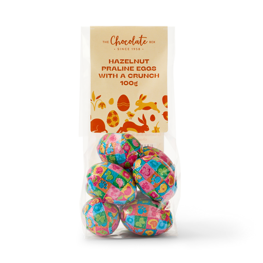 Hazelnut Praline with a Crunch Eggs 100g