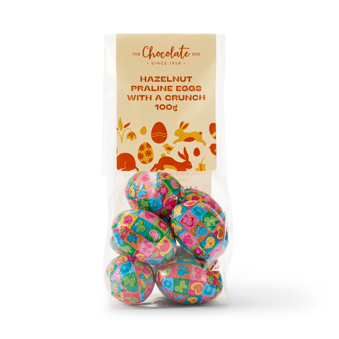 Hazelnut Praline with a Crunch Eggs 100g