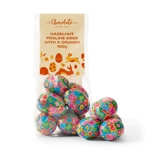 Hazelnut Praline with a Crunch Eggs 100g