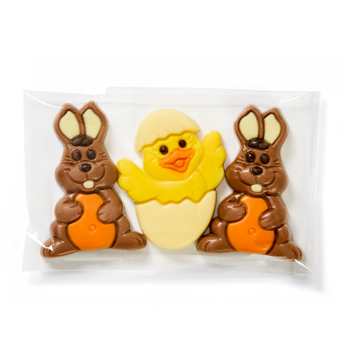 [PRE-ORDER] French Novelty Bunny and Chicken 45g (3 pack)