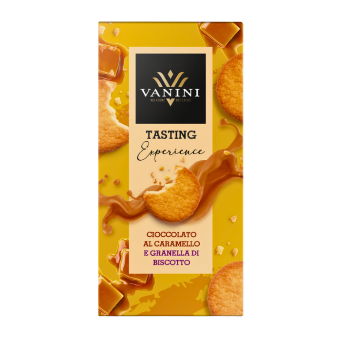 Vanini Block Blonde with Caramelised Biscuit 75g