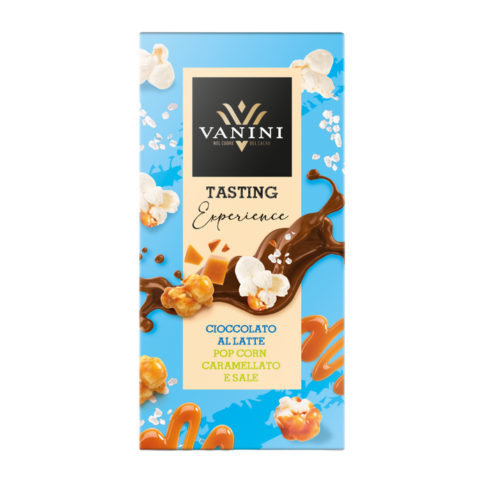 Vanini Block Caramelised Popcorn 75g