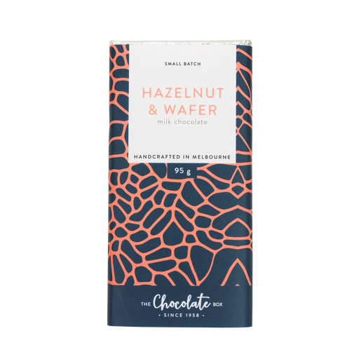 Milk Hazelnut & Wafer Block, 95g *Small Batch*