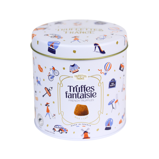 French Dusted Truffles Blue Tin 250g