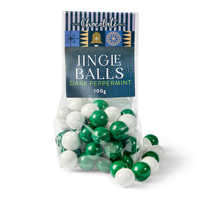 Dark Peppermint Jingle Balls 100g