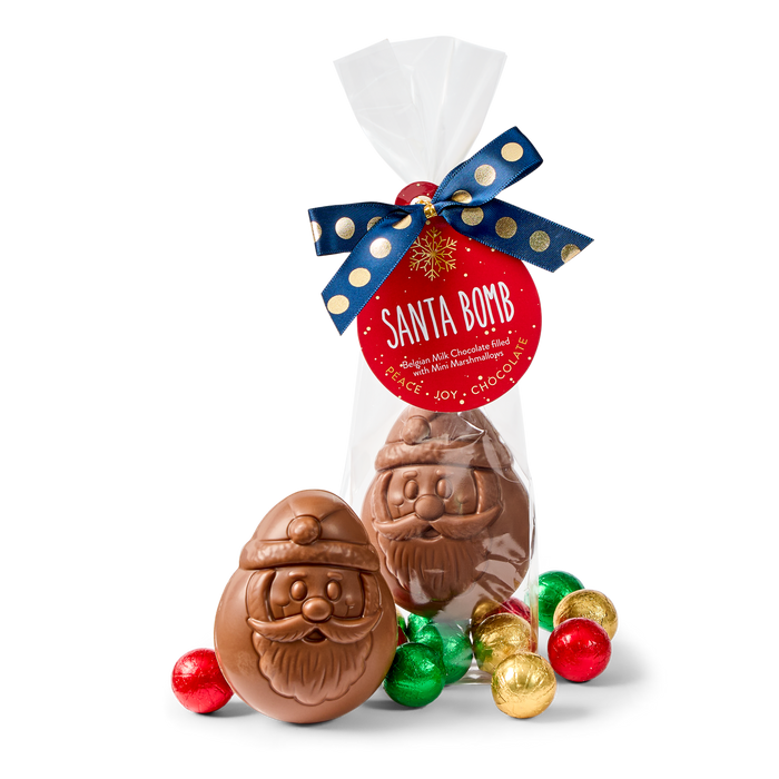 Santa Hot Chocolate Bomb with Mini Mallows 88g