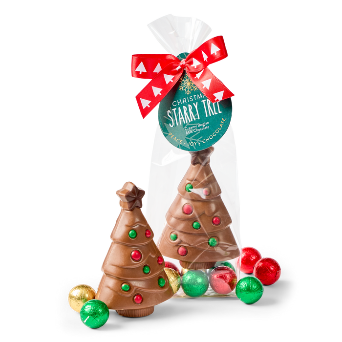 Milk Starry Tree with Baubles 78g