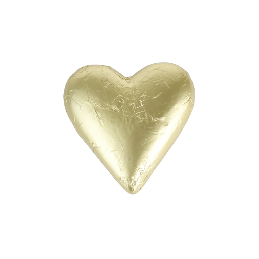 Foiled Heart Solid Dark 100g