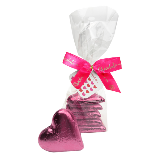 Milk Chocolate Hearts 150g (5pk)