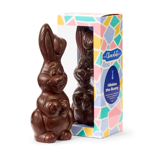 Dark Nibbles the Laughing Bunny 30cm 350g