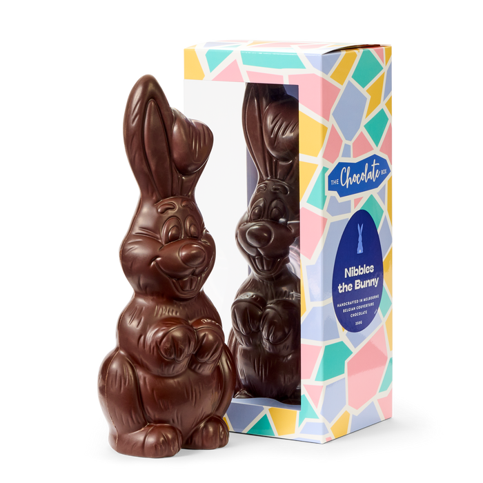 Dark Nibbles the Laughing Bunny 30cm 350g