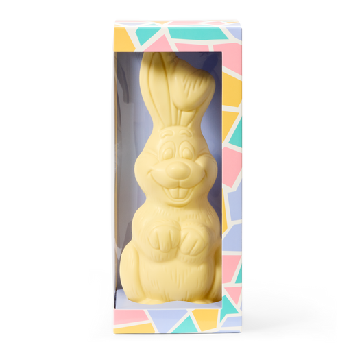 White Nibbles the Laughing Bunny 30cm 350g