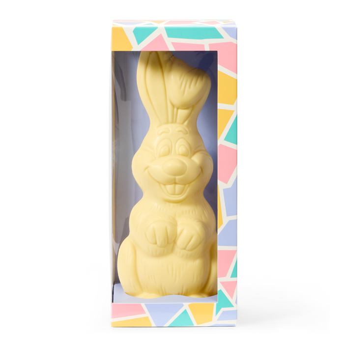 White Nibbles the Laughing Bunny 30cm 350g