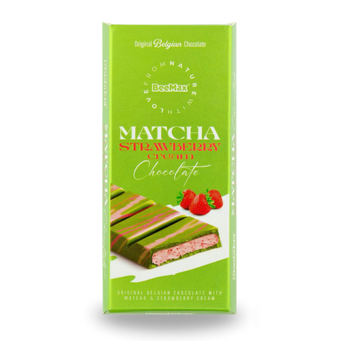 Matcha Strawberry Cream Block 95g