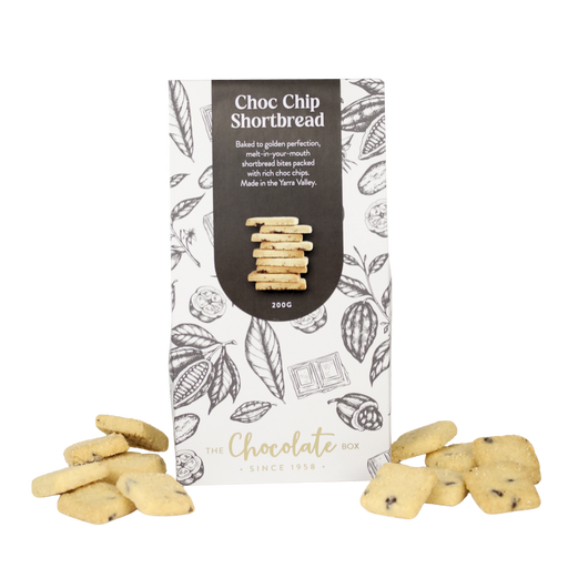 Choc Chip Shortbread Bites Box 200g