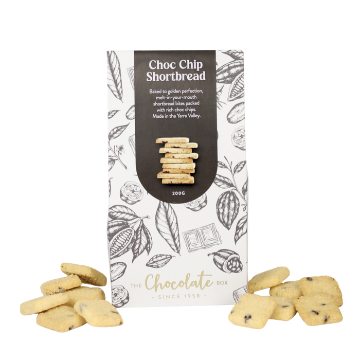 Choc Chip Shortbread Bites Box 200g