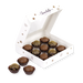 Zesty Dark Orange and Creamy Milk Truffles Box 120g (9pc)