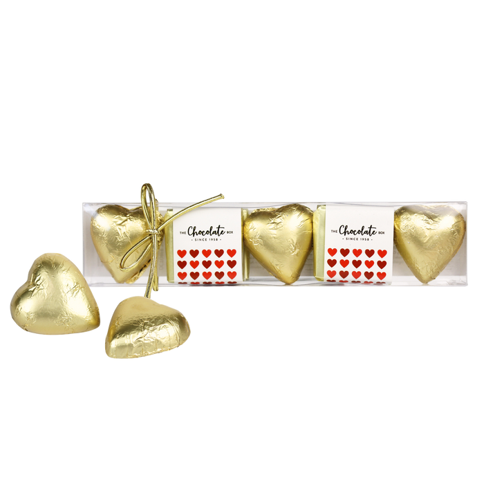 Dark Mini Heart & Dark Neapolitans Gift Box 84g (12pc)