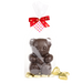 Teddy Bear with Hearts Dark 240g