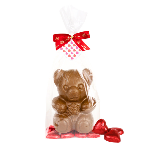 Teddy Bear with Hearts Milk 240g