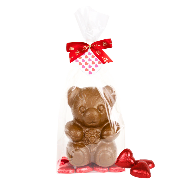 Teddy Bear with Hearts Milk 240g