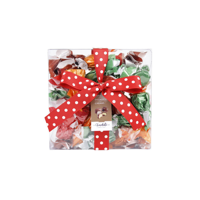 Dark Assorted Crèmes Square Gift Box 500g