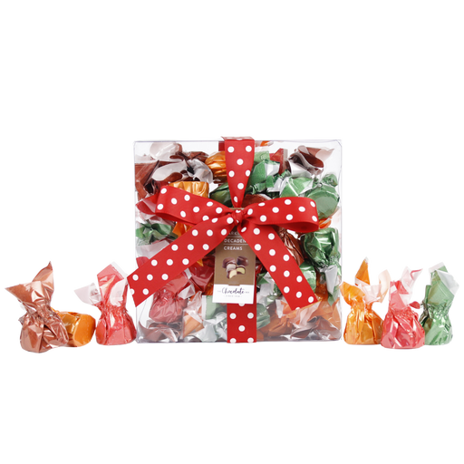 Dark Assorted Crèmes Square Gift Box 500g