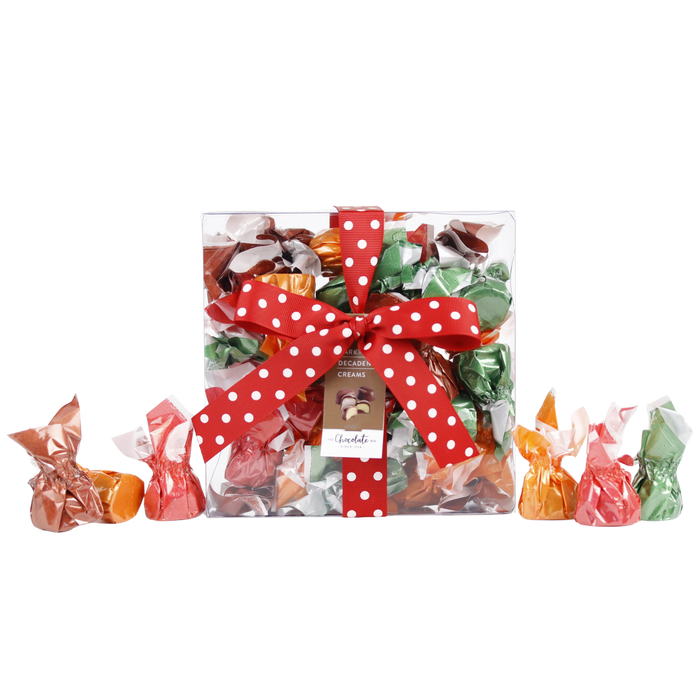 Dark Assorted Crèmes Square Gift Box 500g
