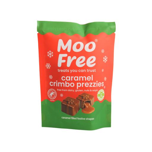 Moo Free Christmas Caramel Filled Pressies 65g