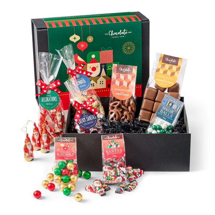 Christmas Big Red Santa Box
