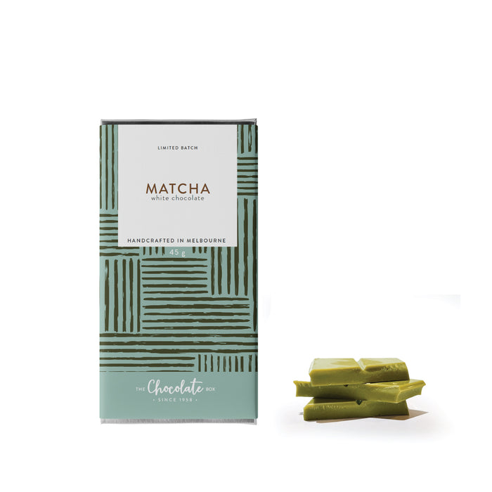 Matcha White Chocolate Block, 45g *Limited Batch*